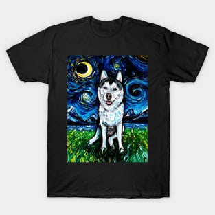 Husky Night 2 T-Shirt